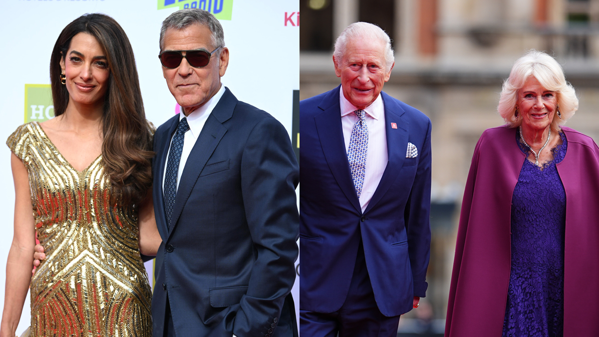 Amal Clooney Archival Mcqueen Gold Kings Trust Anniversary