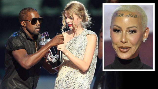Amber Rose Kanye West Taylor Swift Vmas 2009 Hennessy