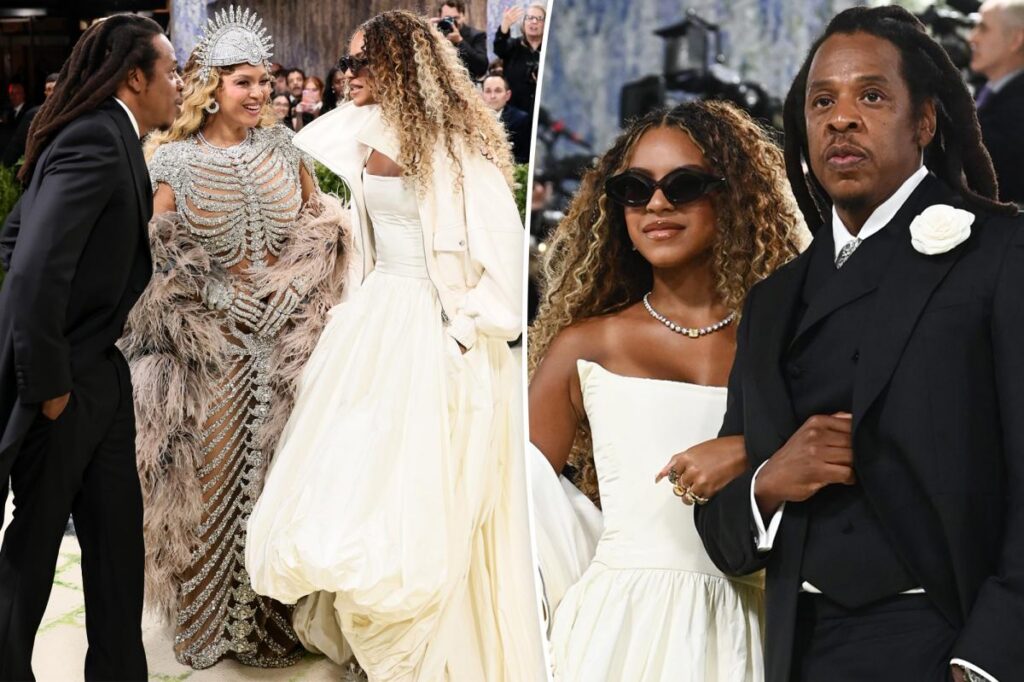 Blue Ivy Carter Met Gala 2026 Sunglasses Jay Z