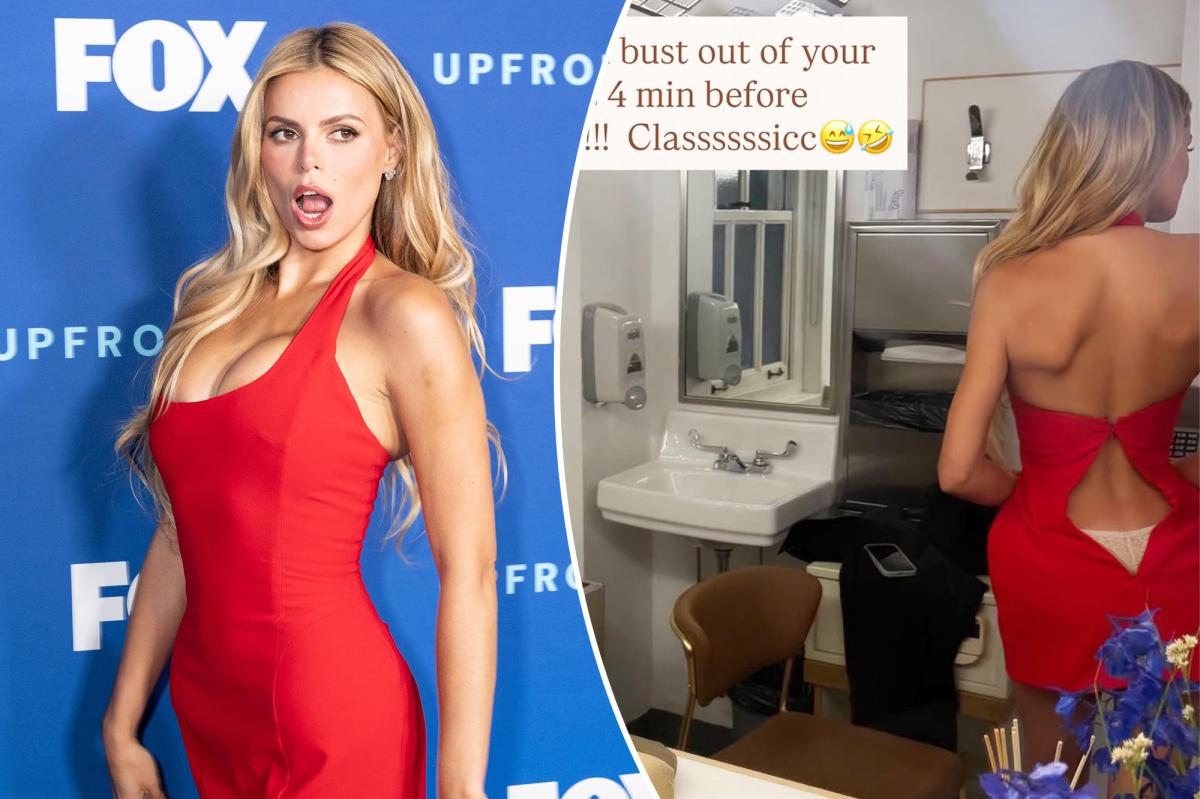 Brooks Nader Wardrobe Malfunction Baywatch Fox Upfronts
