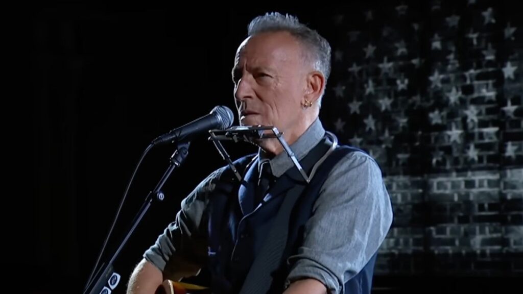 Bruce Springsteen Trump Ellisons Colbert Late Show Penultimate