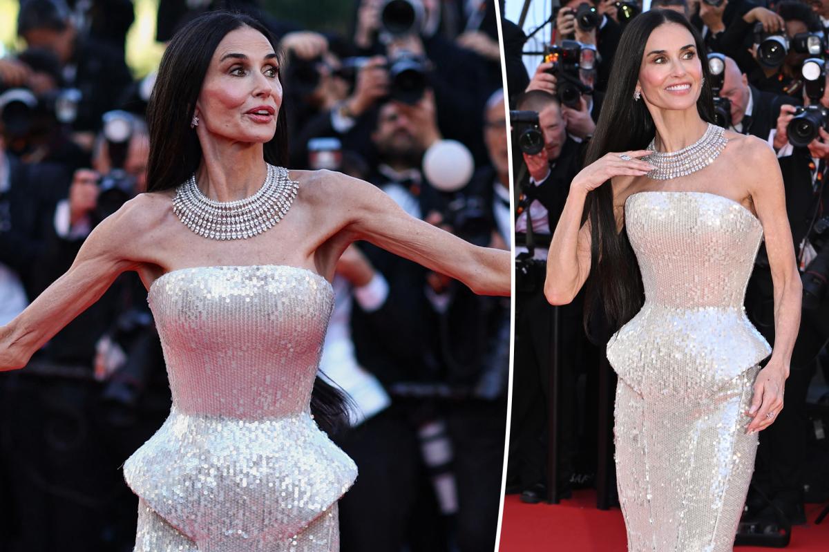 Demi Moore Cannes Film Festival 2026 Fashion
