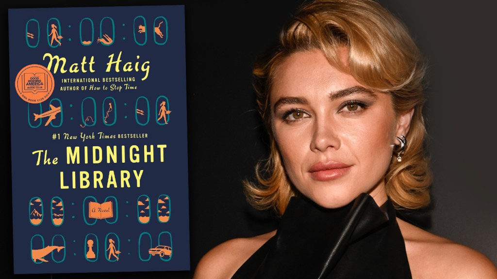 Florence Pugh Midnight Library Film Adaptation