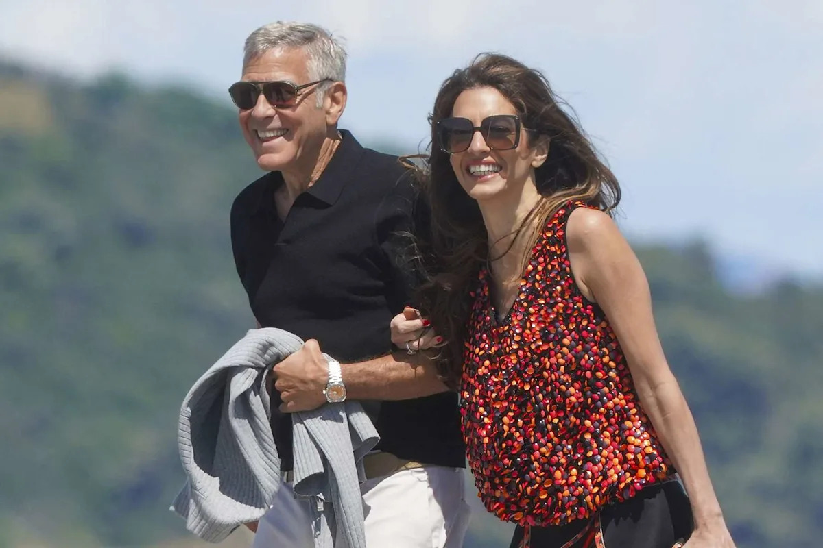 George Clooney 65Th Birthday Amal St Tropez France