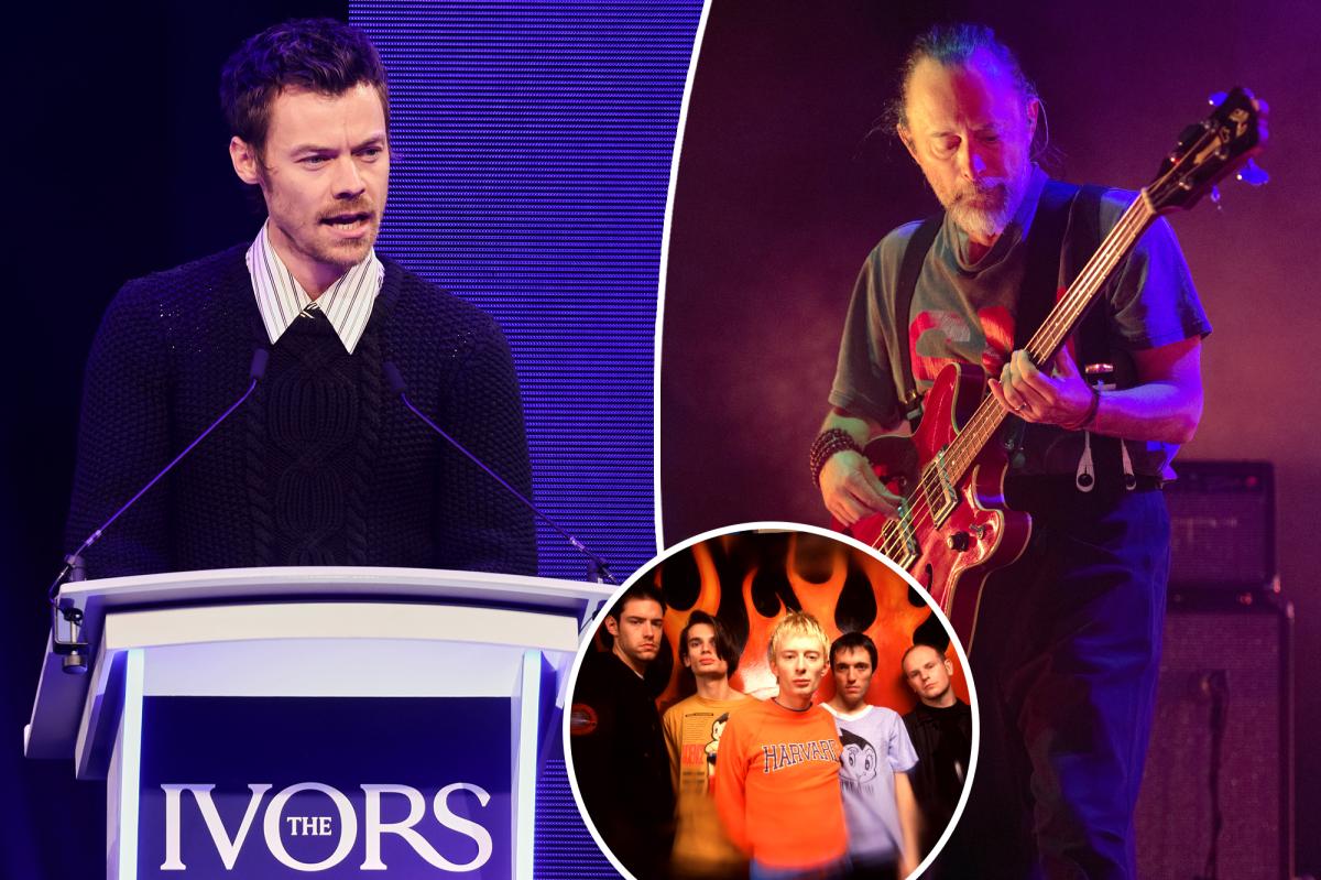 Harry Styles Virginity Confession Ivor Novello Awards Radiohead