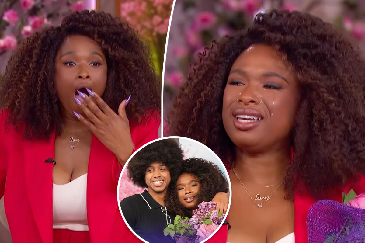 Jennifer Hudson Tears Sons Mothers Day Surprise Live