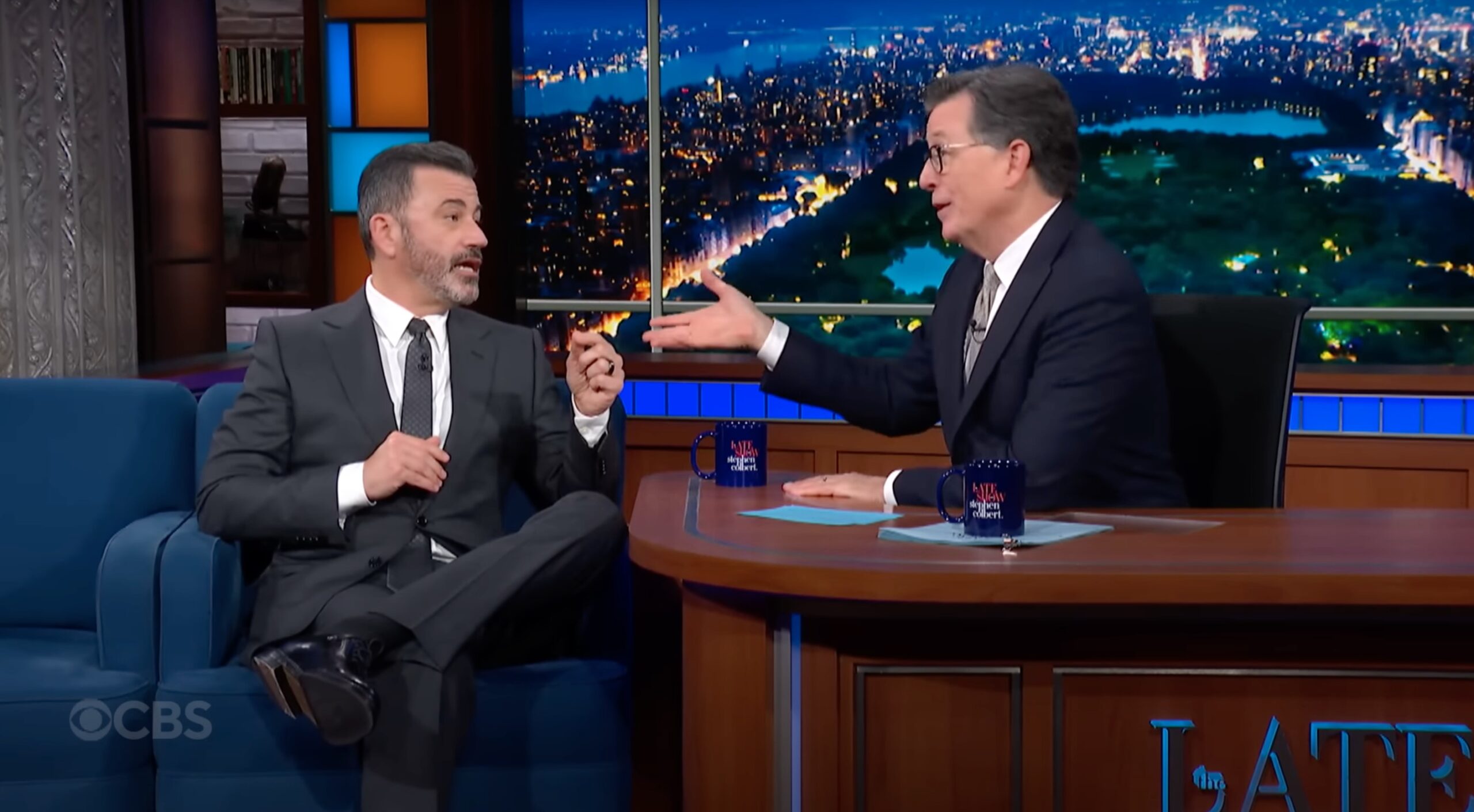 Jimmy Kimmel Rerun Stephen Colbert Late Show Finale