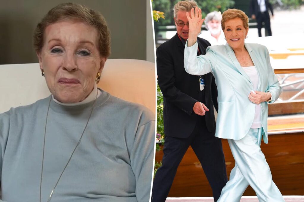 Julie Andrews 90 Rare Appearance Parkinsons Congress