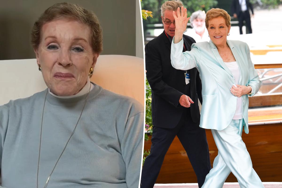 Julie Andrews 90 Rare Appearance Parkinsons Congress
