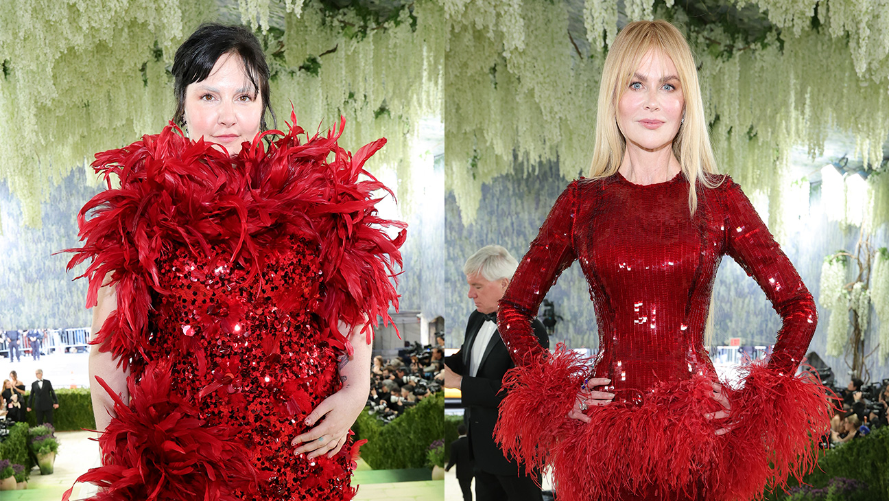 Lena Dunham Returns to the Met Gala in Blood-Inspired Valentino