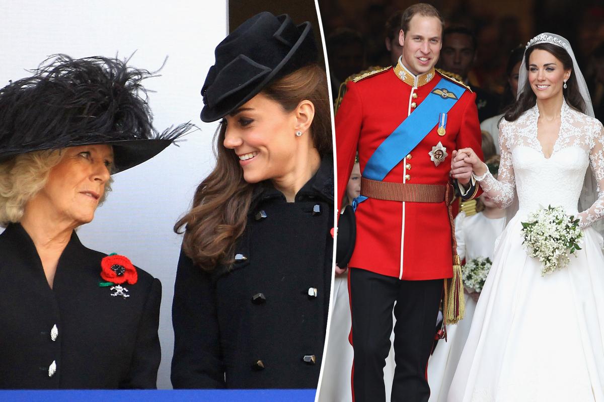 Queen Camilla Objected Kate Middleton Too Common Marry Prince William