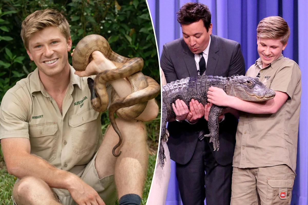 Robert Irwin Death Rolled Crocodile Named Jimmy Fallon