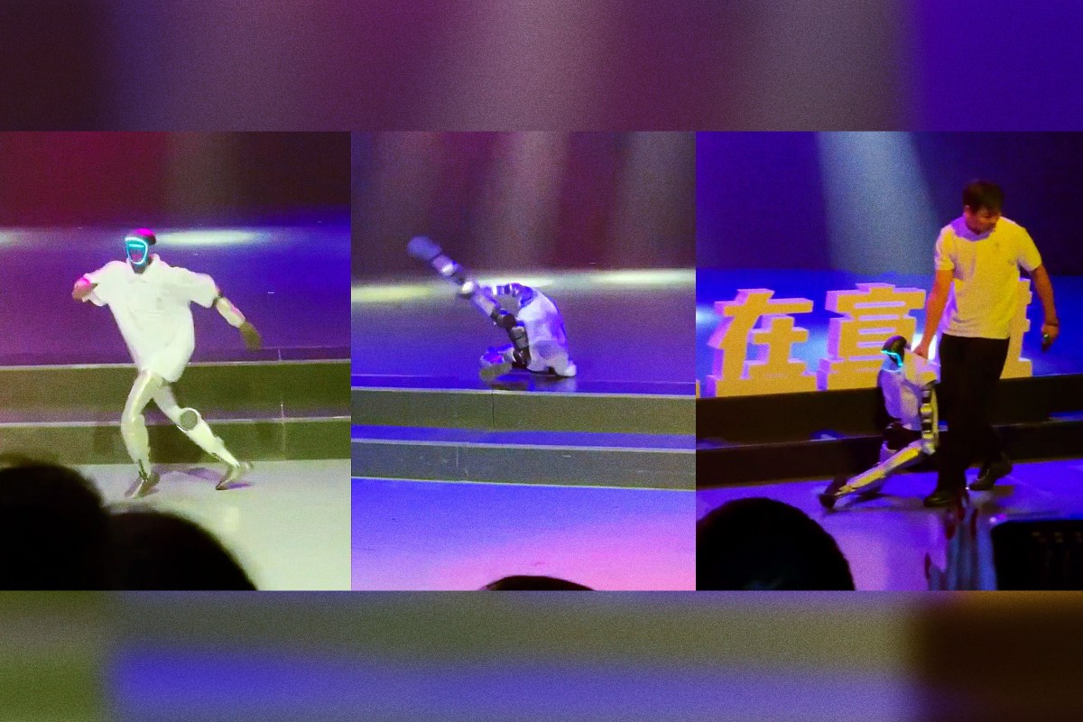 Robot Michael Jackson Billie Jean Dance Crash Viral Video