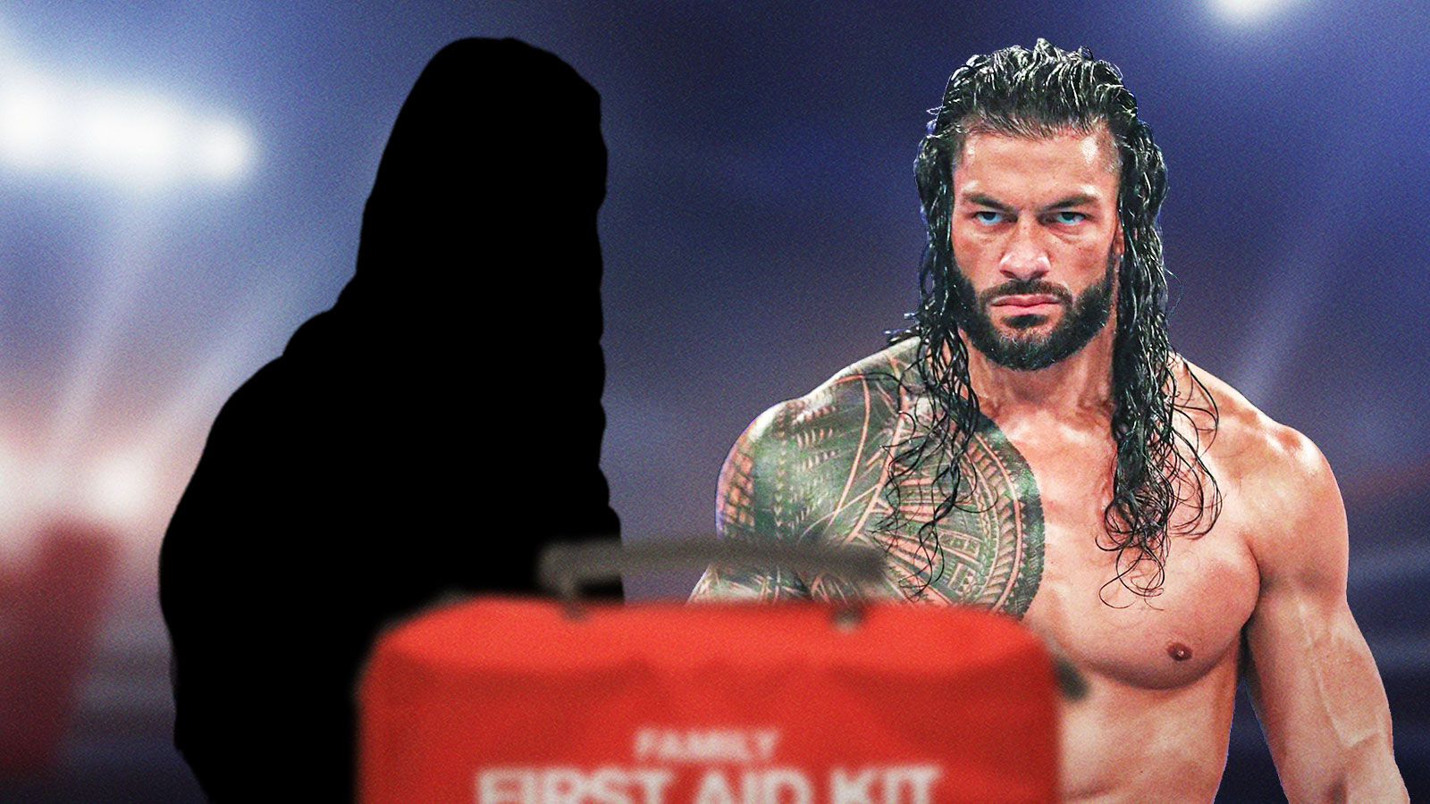 Roman Reigns Busted Open Jacob Fatu Wwe Raw