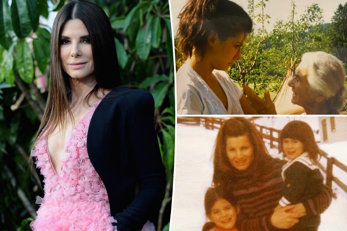 Sandra Bullock Rare Photo Kids Mothers Day 2026