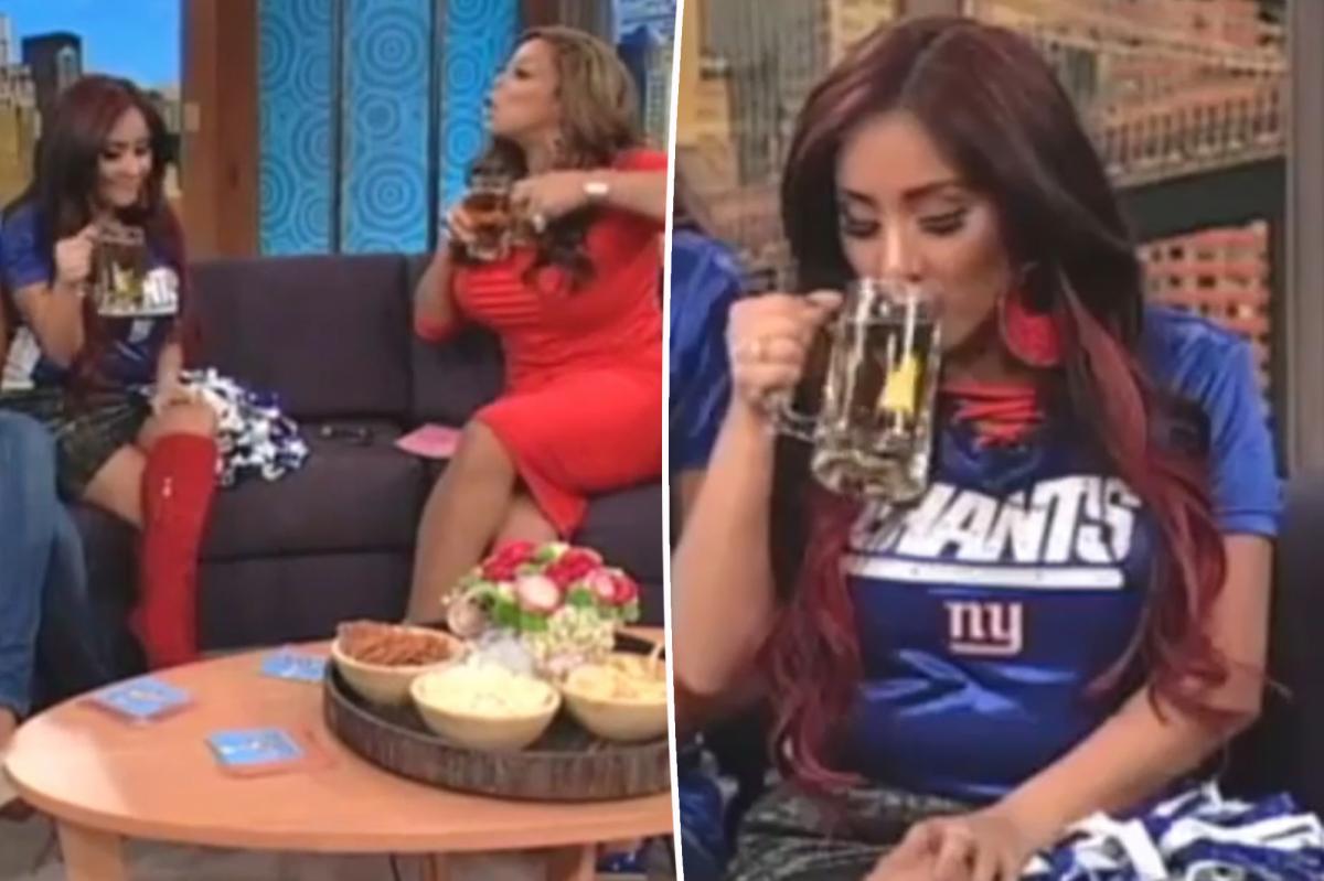 Snooki Wendy Williams Beer Pregnancy Reveal