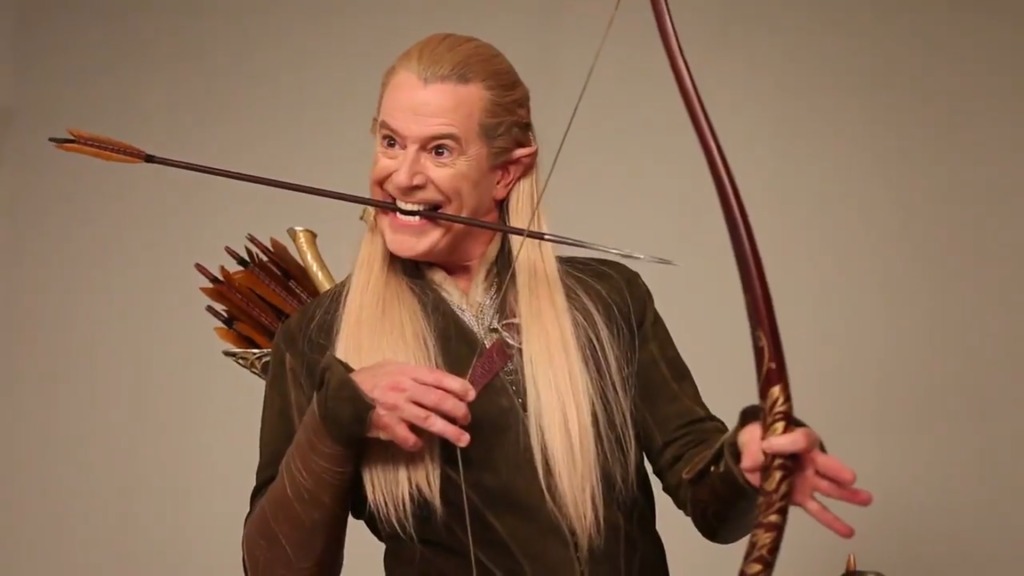 Stephen Colbert Lord Of The Rings Shadow Of The Past Pitch Peter Jackson