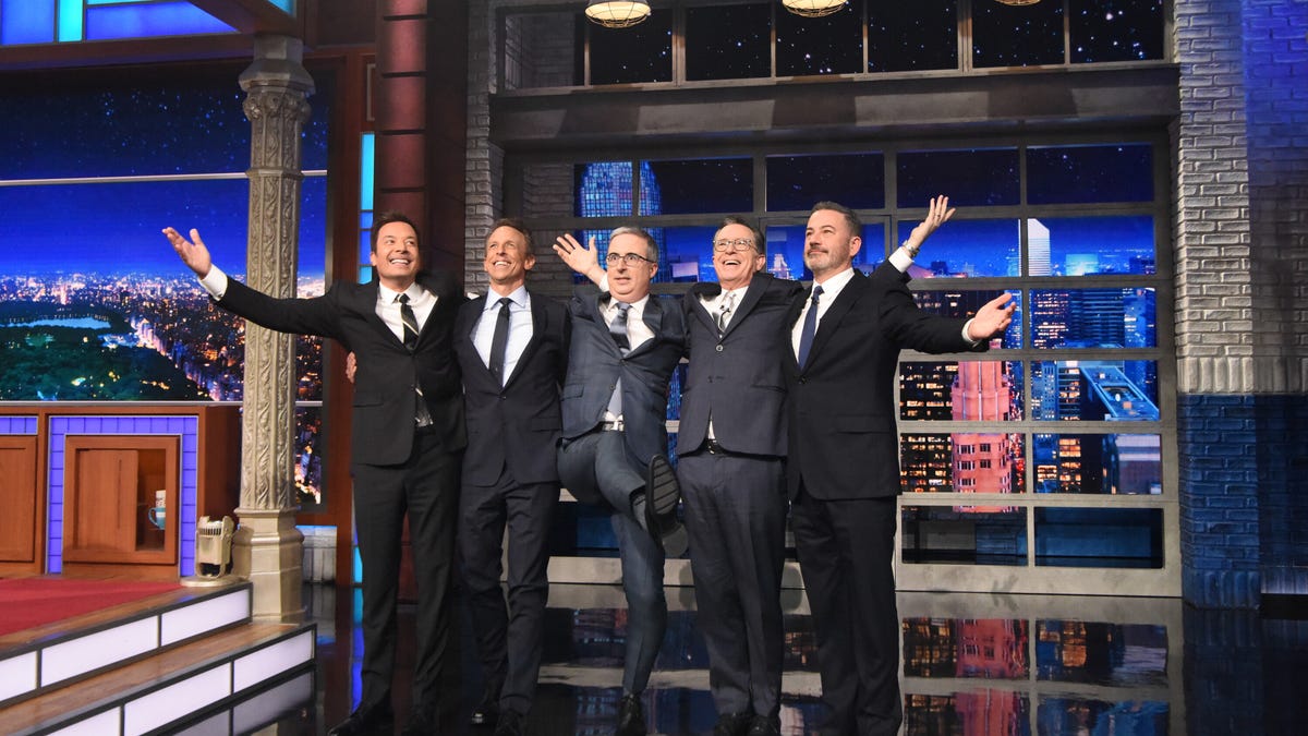 Strike Force Five Reunion Late Show Stephen Colbert