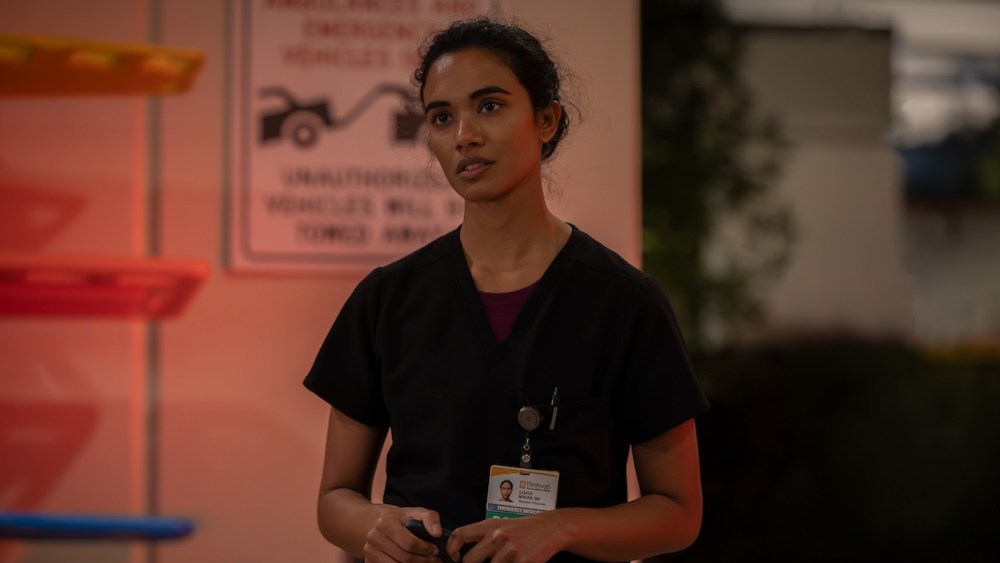 Supriya Ganesh The Pitt Exit Fan Reaction