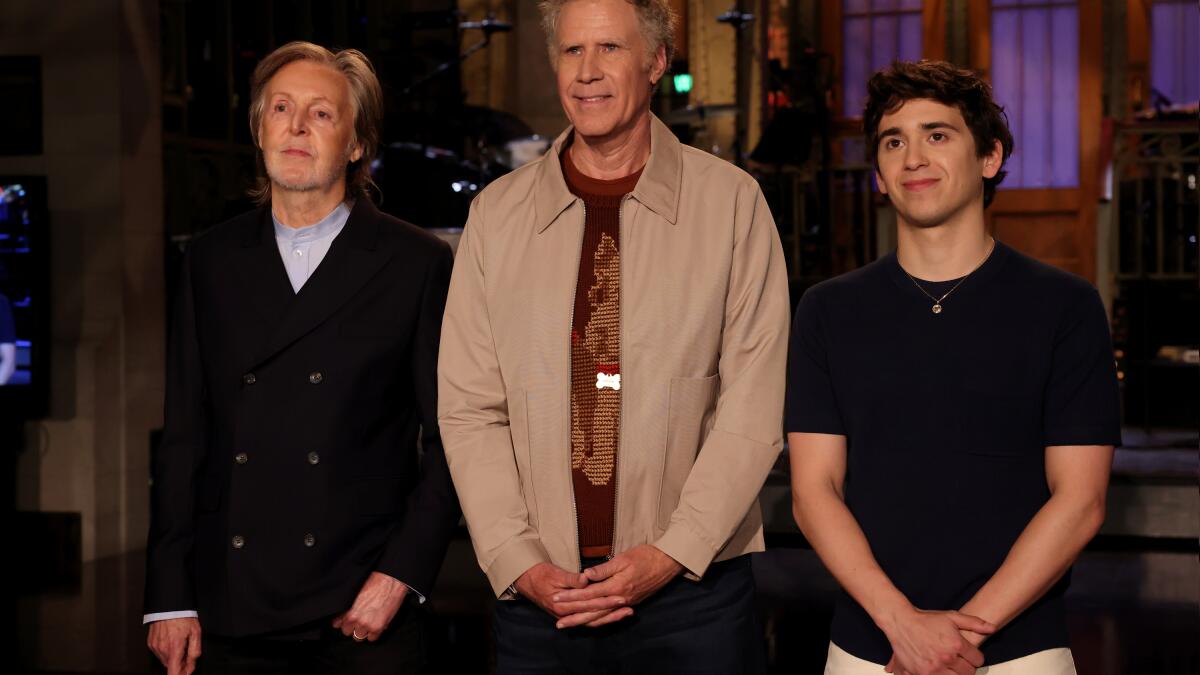 Will Ferrell Snl Season 51 Finale Paul Mccartney Chad Smith