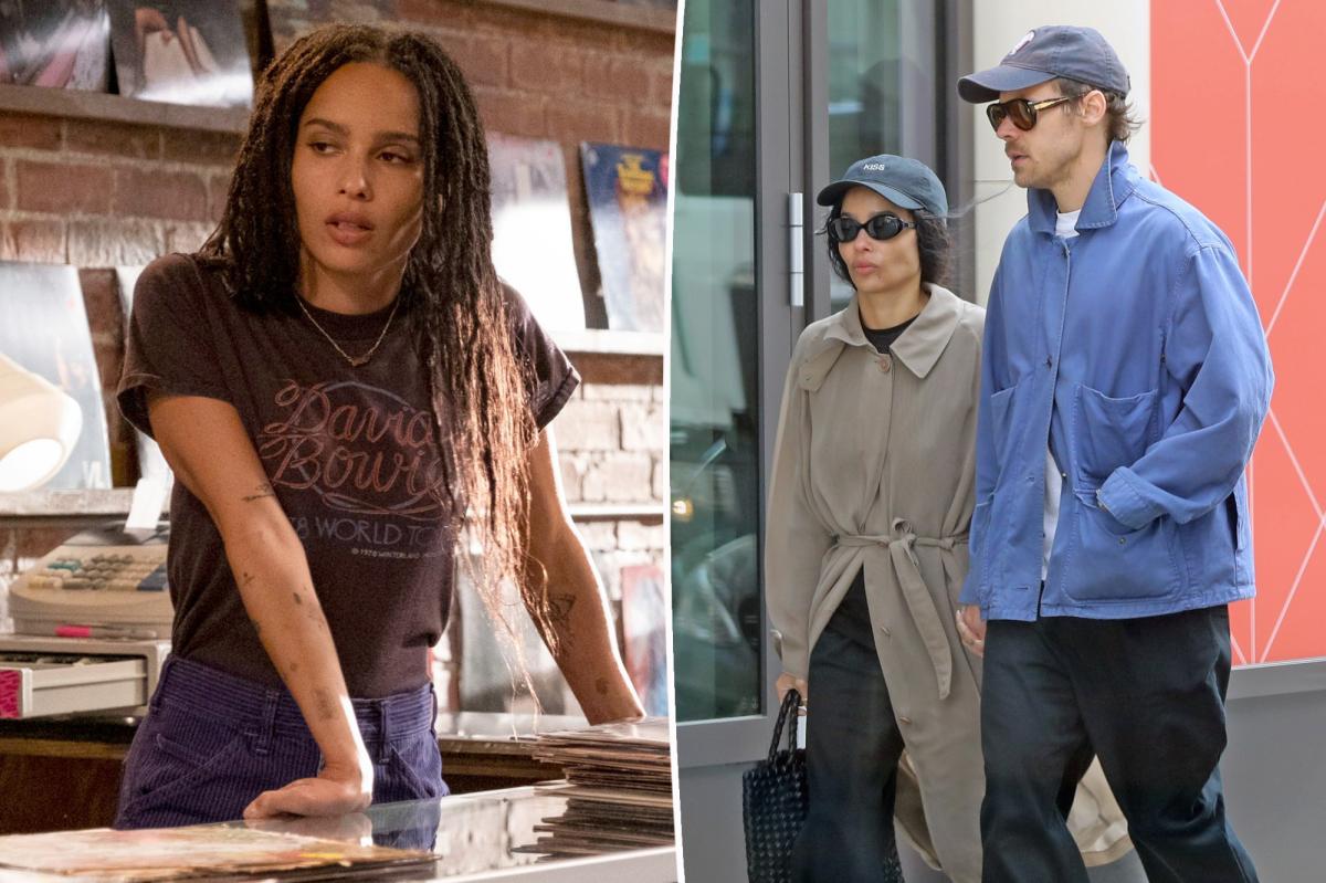 Zoe Kravitz Calls Out Hulu Tacky Harry Styles High Fidelity