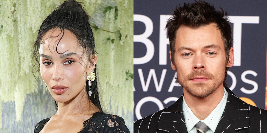Zoe Kravitz Engagement Ring Harry Styles Amsterdam Concert